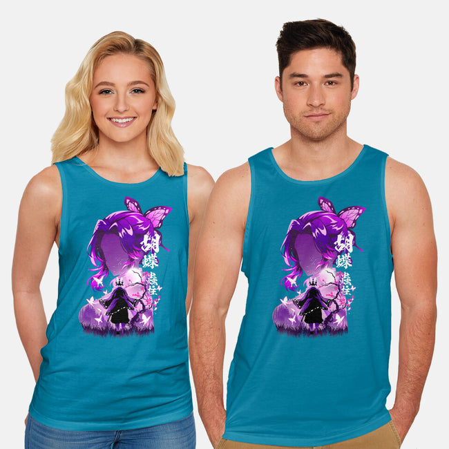 Insect Breathing Moon-Unisex-Basic-Tank-hypertwenty