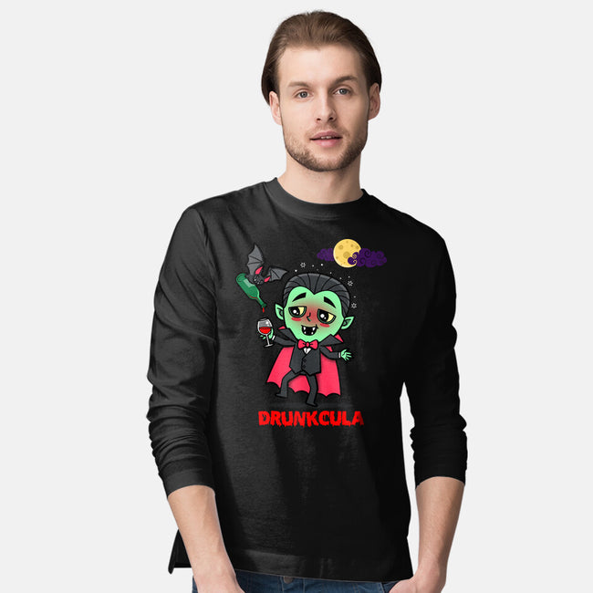 Drunkcula-Mens-Long Sleeved-Tee-Boggs Nicolas