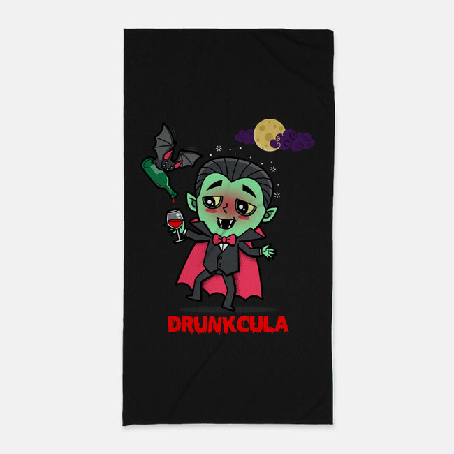 Drunkcula-None-Beach-Towel-Boggs Nicolas