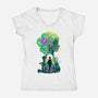 Apothecary's Soliloquy-Womens-V-Neck-Tee-hypertwenty