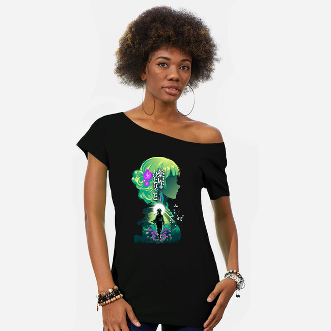 Apothecary's Soliloquy-Womens-Off Shoulder-Tee-hypertwenty