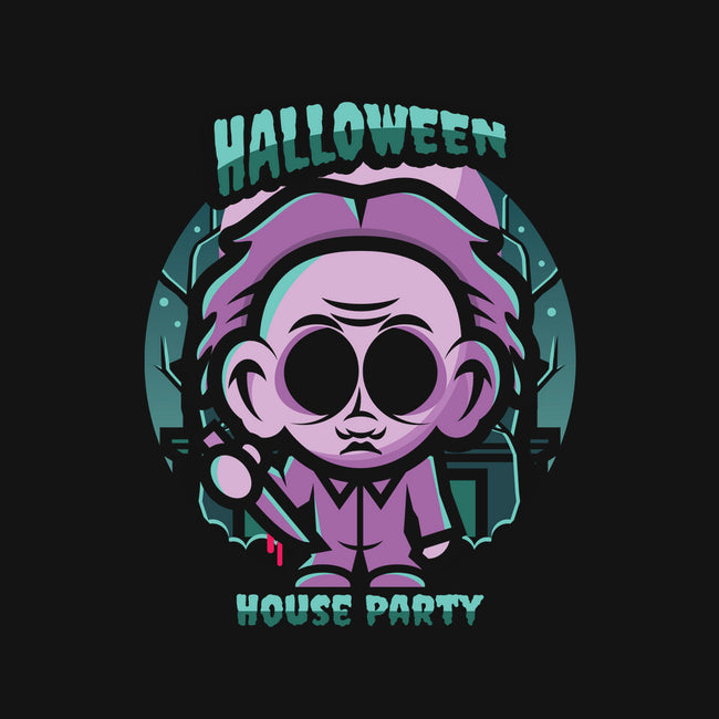 Halloween House Party-Womens-Fitted-Tee-jrberger