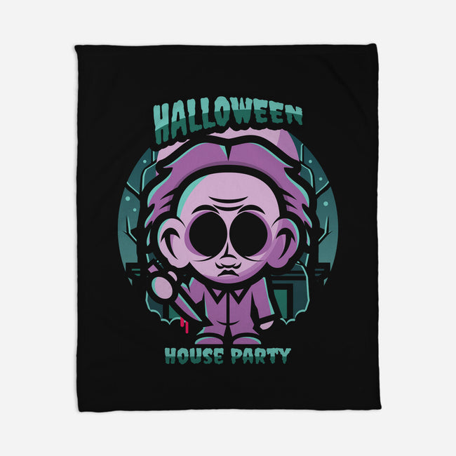 Halloween House Party-None-Fleece-Blanket-jrberger