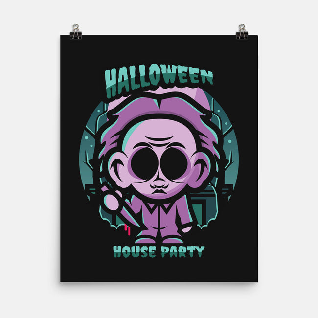 Halloween House Party-None-Matte-Poster-jrberger