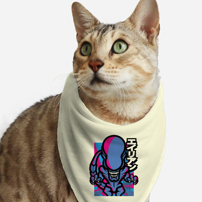 Alien Attack-Cat-Bandana-Pet Collar-jrberger