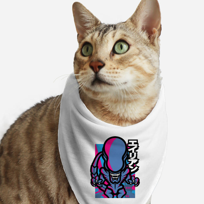 Alien Attack-Cat-Bandana-Pet Collar-jrberger