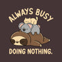 Always Busy Doing Nothing-Unisex-Zip-Up-Sweatshirt-tobefonseca