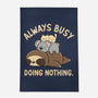 Always Busy Doing Nothing-None-Indoor-Rug-tobefonseca