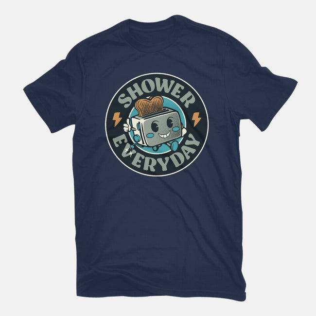 Shower Everyday Vintage Toaster-Youth-Basic-Tee-tobefonseca