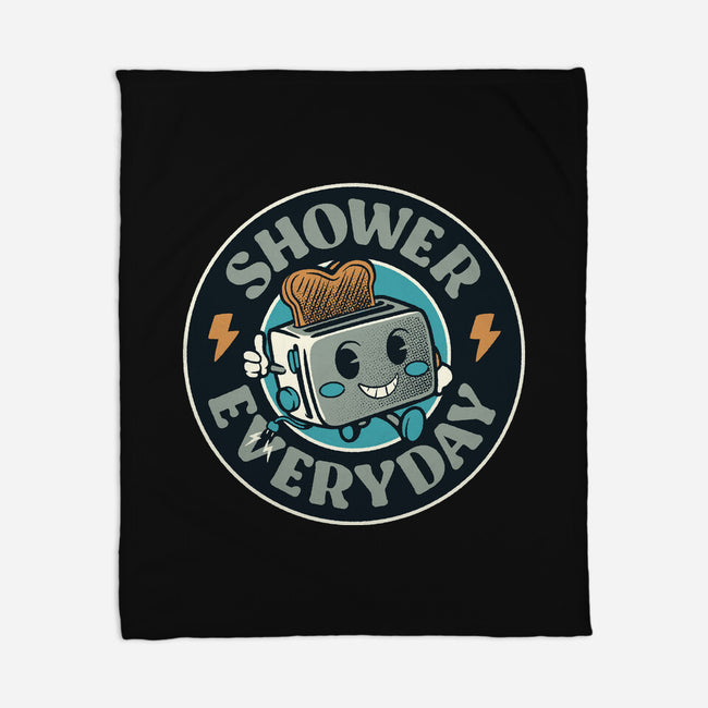 Shower Everyday Vintage Toaster-None-Fleece-Blanket-tobefonseca