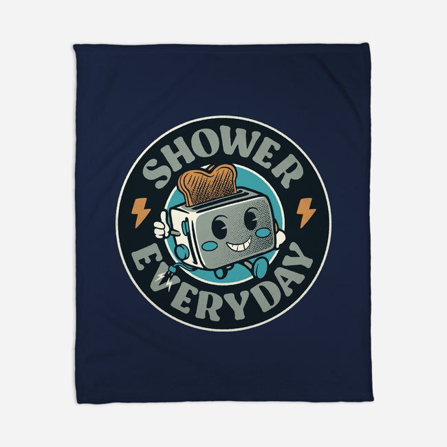 Shower Everyday Vintage Toaster-None-Fleece-Blanket-tobefonseca