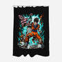 Gohan Vs Boo-None-Polyester-Shower Curtain-Knegosfield