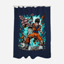 Gohan Vs Boo-None-Polyester-Shower Curtain-Knegosfield