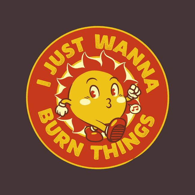 I Just Wanna Burn Things-Dog-Adjustable-Pet Collar-tobefonseca