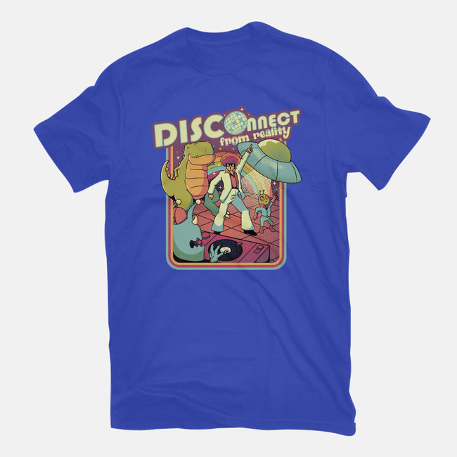 Disconnect From Reality-Mens-Basic-Tee-tobefonseca