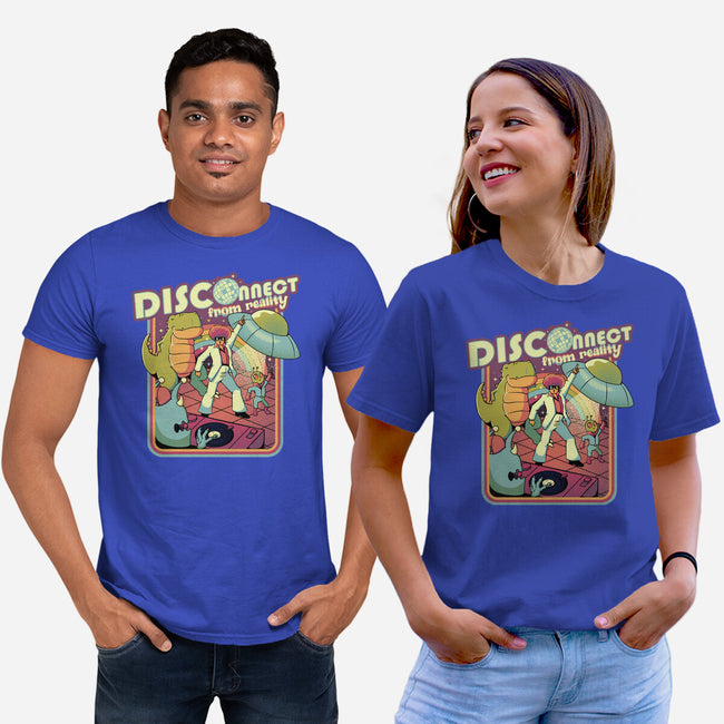 Disconnect From Reality-Unisex-Basic-Tee-tobefonseca