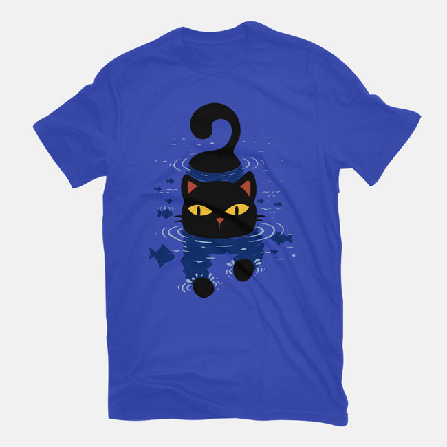 Paws In Water-Mens-Basic-Tee-erion_designs