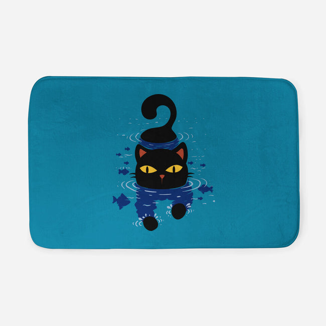 Paws In Water-None-Memory Foam-Bath Mat-erion_designs