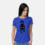 Paws In Water-Womens-Basic-Tee-erion_designs