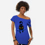 Paws In Water-Womens-Off Shoulder-Tee-erion_designs