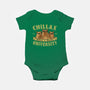 Chillax University-Baby-Basic-Onesie-erion_designs