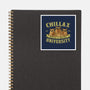 Chillax University-None-Glossy-Sticker-erion_designs