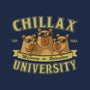 Chillax University-Womens-Basic-Tee-erion_designs