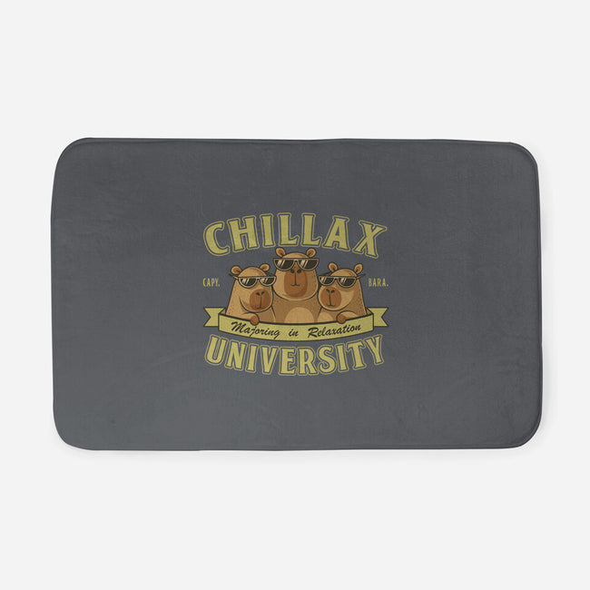 Chillax University-None-Memory Foam-Bath Mat-erion_designs