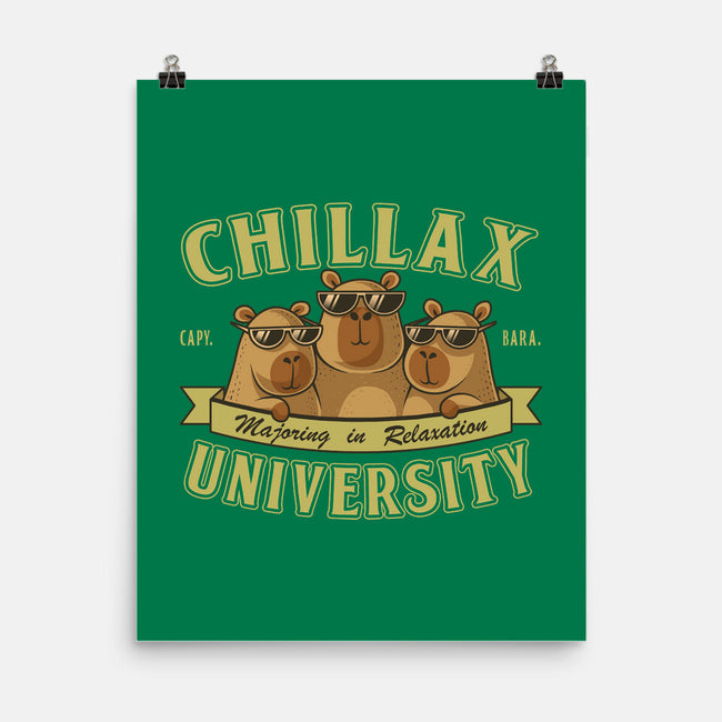 Chillax University-None-Matte-Poster-erion_designs