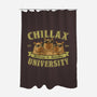 Chillax University-None-Polyester-Shower Curtain-erion_designs