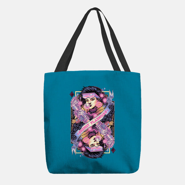 Energy Plasmoids Card-None-Basic Tote-Bag-glitchygorilla