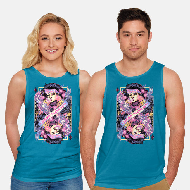 Energy Plasmoids Card-Unisex-Basic-Tank-glitchygorilla