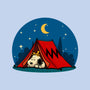 Beagle Camping-Unisex-Basic-Tee-erion_designs