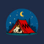 Beagle Camping-Unisex-Basic-Tee-erion_designs