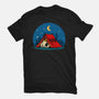 Beagle Camping-Mens-Basic-Tee-erion_designs