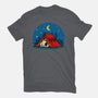 Beagle Camping-Mens-Basic-Tee-erion_designs