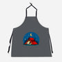 Beagle Camping-Unisex-Kitchen-Apron-erion_designs