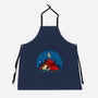 Beagle Camping-Unisex-Kitchen-Apron-erion_designs