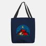 Beagle Camping-None-Basic Tote-Bag-erion_designs