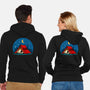 Beagle Camping-Unisex-Zip-Up-Sweatshirt-erion_designs