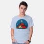 Beagle Camping-Mens-Basic-Tee-erion_designs