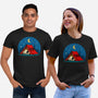 Beagle Camping-Unisex-Basic-Tee-erion_designs