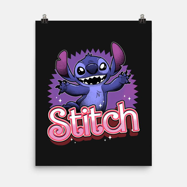 Stitch-None-Matte-Poster-Astrobot Invention