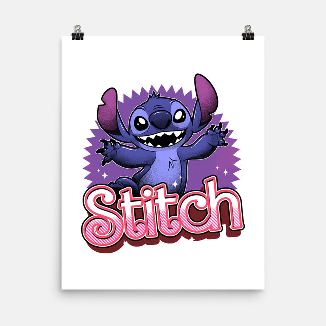 Stitch-None-Matte-Poster-Astrobot Invention