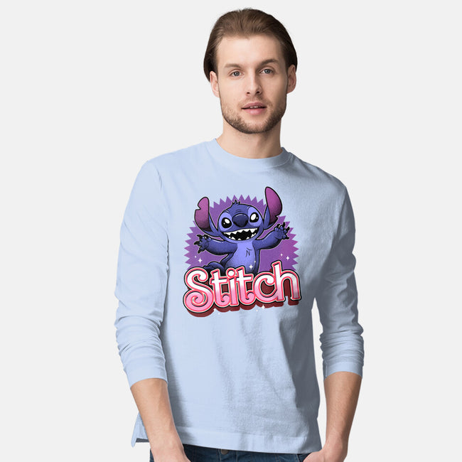 Stitch-Mens-Long Sleeved-Tee-Astrobot Invention