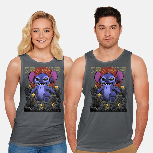 Stitchzilla-Unisex-Basic-Tank-Astrobot Invention