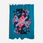 Teleportation Card-None-Polyester-Shower Curtain-glitchygorilla