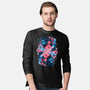 Teleportation Card-Mens-Long Sleeved-Tee-glitchygorilla