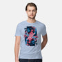 Teleportation Card-Mens-Premium-Tee-glitchygorilla