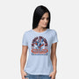 Flyboy Falcon-Womens-Basic-Tee-Wheels